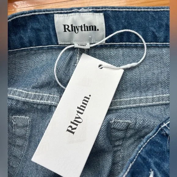 Rhythm Essential Jean – Dark Blue – Relaxed Straight Fit – NWT – Surf Brand - Picture 11 of 11